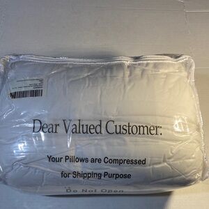 Luxurious Pair (2)  18” x 18”  Throw Pillow Inserts NWOT